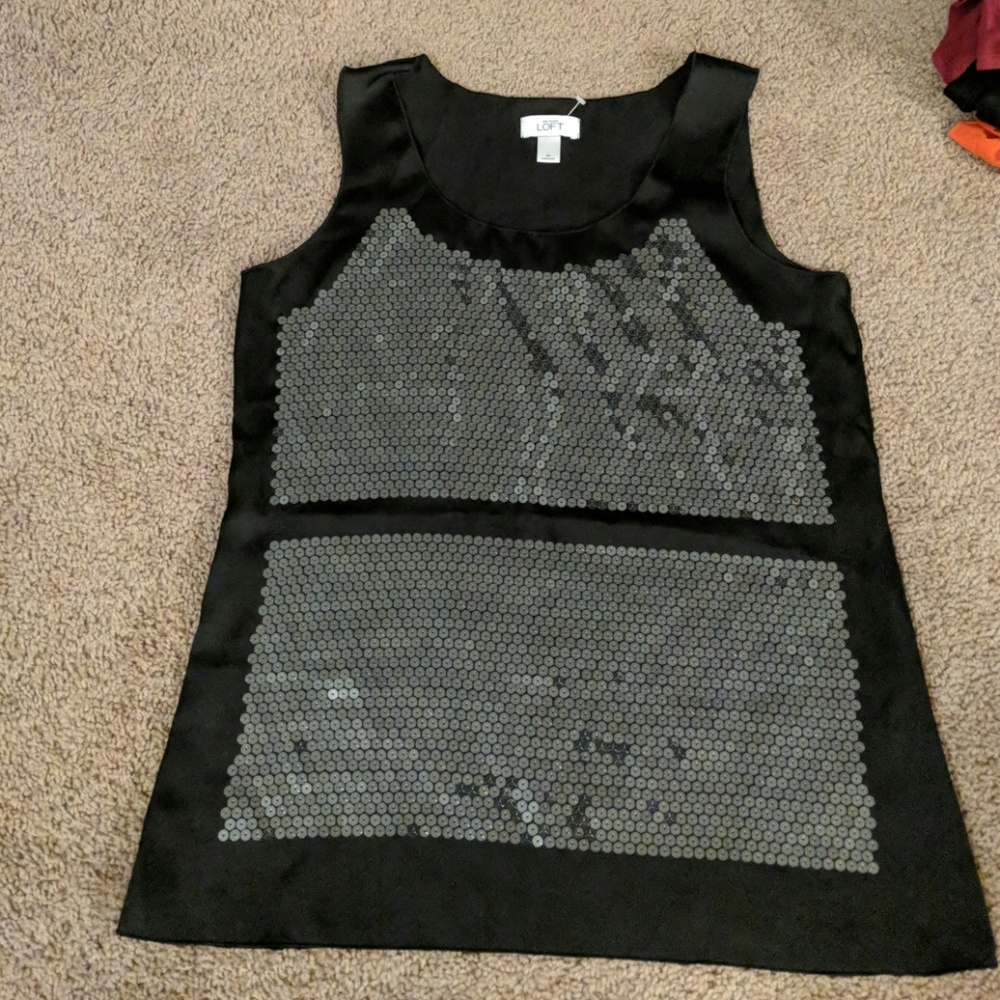 Black LOFT tank top